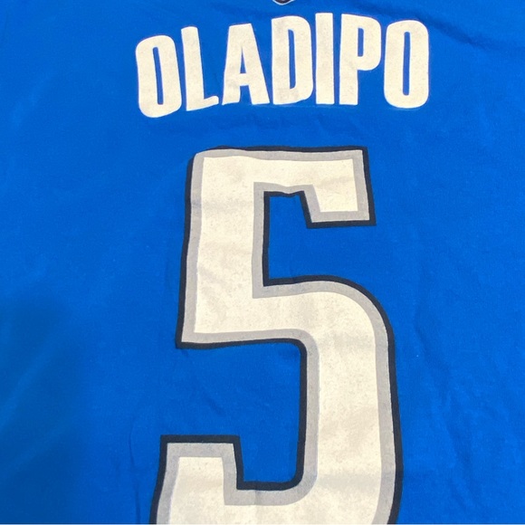 Adidas Victor Oladipo Orlando Magic T-shirt.  Royal blue,  size large. - Picture 7 of 12